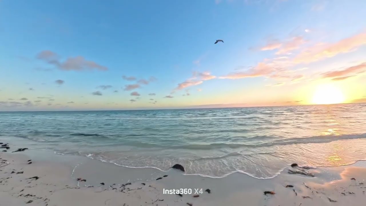 Sunrise Beach Walk in Cayo Coco, Cuba