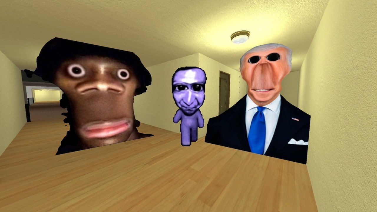 MY NAME IS OBUNGA2 ,JOE BAIDEN IN THE LIMINAL HOTEL#obungagaming #nexbot