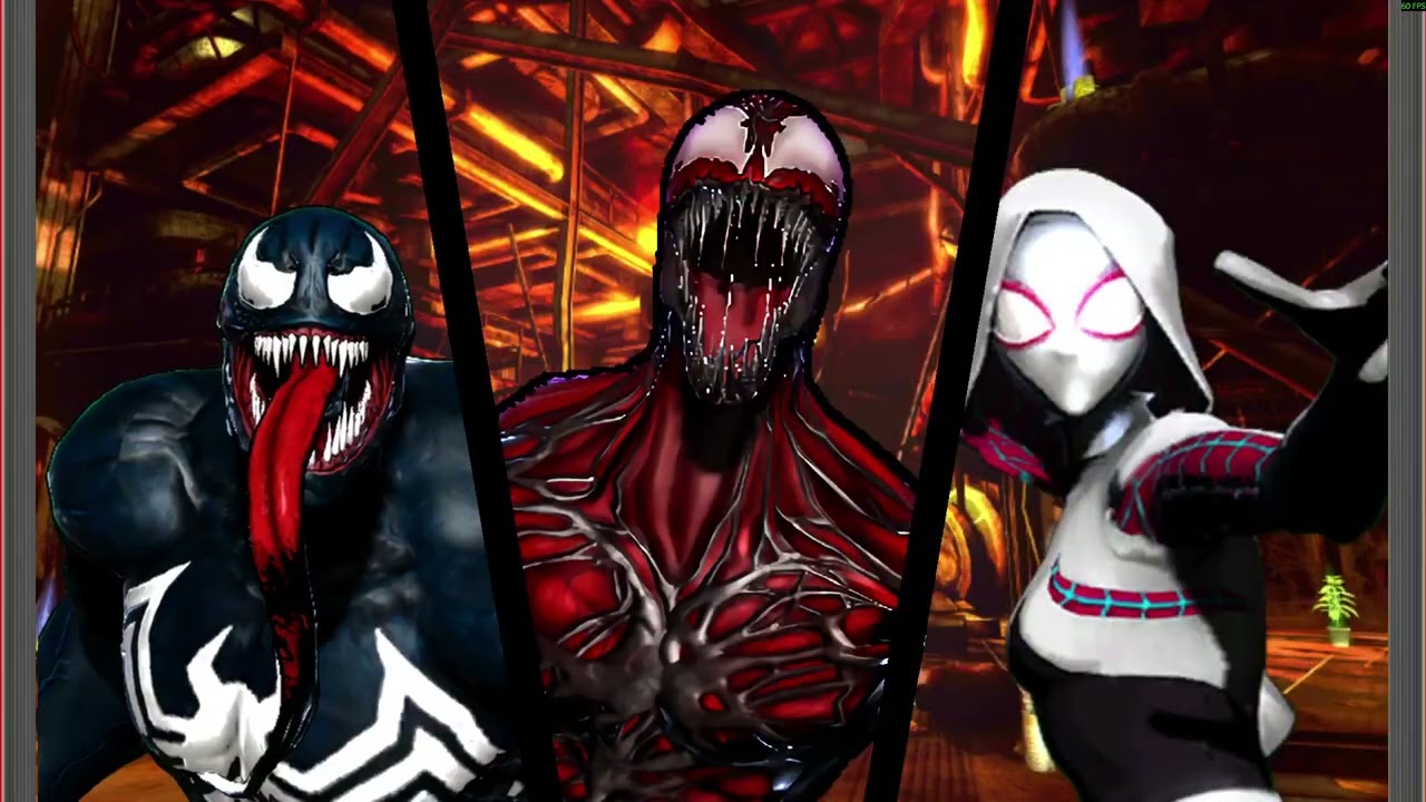 Marvel VS Capcom 3: Community Edition - 1CC - Spider Gwen / Venom / Carnage