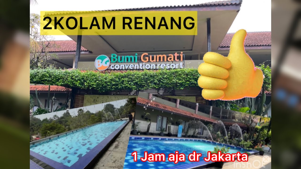 BUMI GUMATI CONVENTION HOTEL & RESORT ‼️ 2 AREA KOLAM RENANG ‼️ HOTEL OKE DI SENTUL BOGOR #traveling