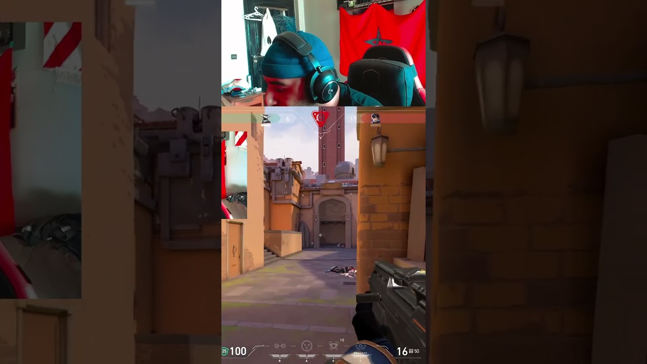 BAZOUYA Clutch 1vs3 🔥 #subscribe #shorts #valorantclutchmoments
