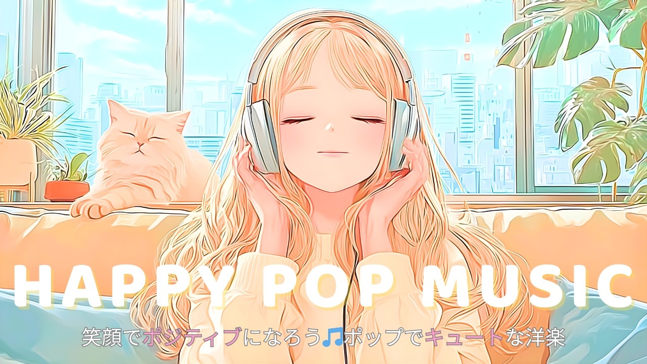 🎶【洋楽】ポップで可愛い洋楽！気分が上がるプレイリスト| 朝活/作業用/仕事/家事/勉強/カフェ/チルBGM