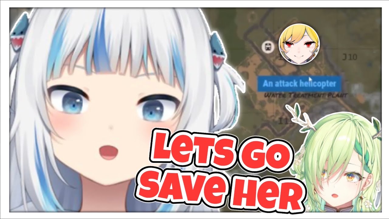 𝗚𝘂𝗿𝗮 𝗮𝗻𝗱 𝗙𝗮𝘂𝗻𝗮 𝘄𝗲𝗻𝘁 𝘁𝗼 𝘀𝗮𝘃𝗲 𝗞𝗮𝗲𝗹𝗮 𝗳𝗿𝗼𝗺 𝗔𝘁𝘁𝗮𝗰𝗸 𝗛𝗲𝗹𝗶𝗰𝗼𝗽𝘁𝗲𝗿 𝗶𝗻 𝗥𝘂𝘀𝘁【HololiveEN】
