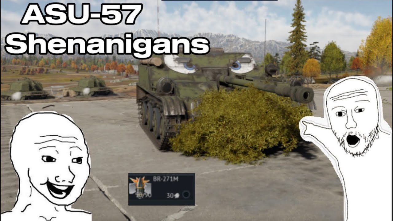 The best and the worst of the ASU-57 warthunder