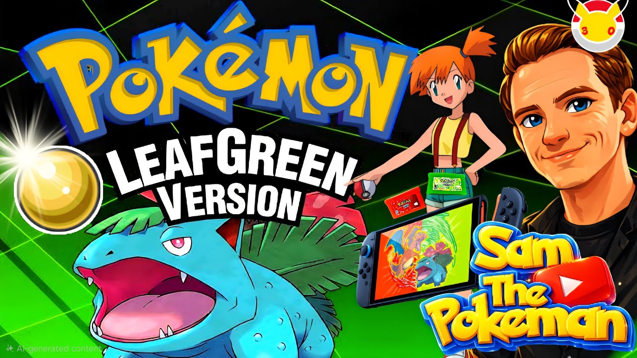 Lets play Pokemon Fire Red and Leaf Green! Pt 2. Mt Moon and Misty!