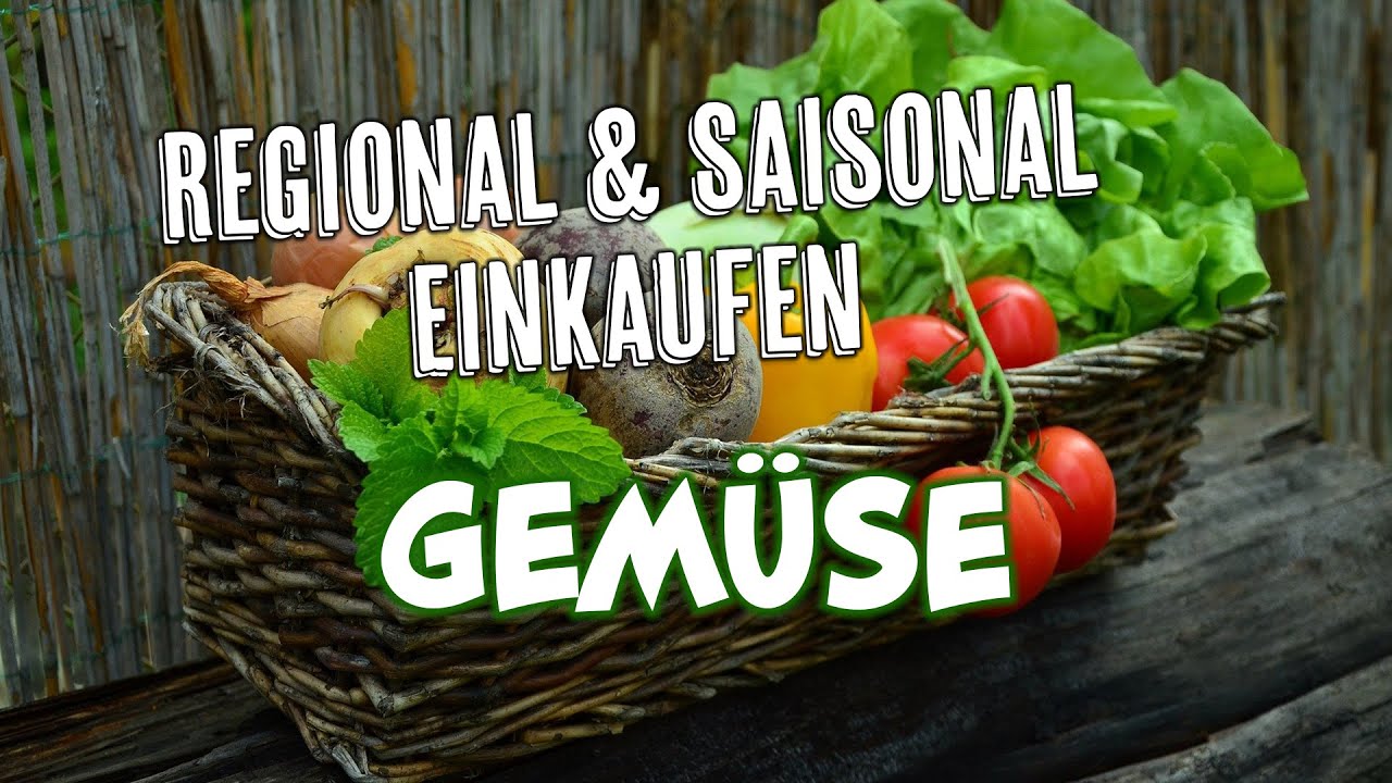Gemüse Saisonkalender - regional und saisonal Einkaufen