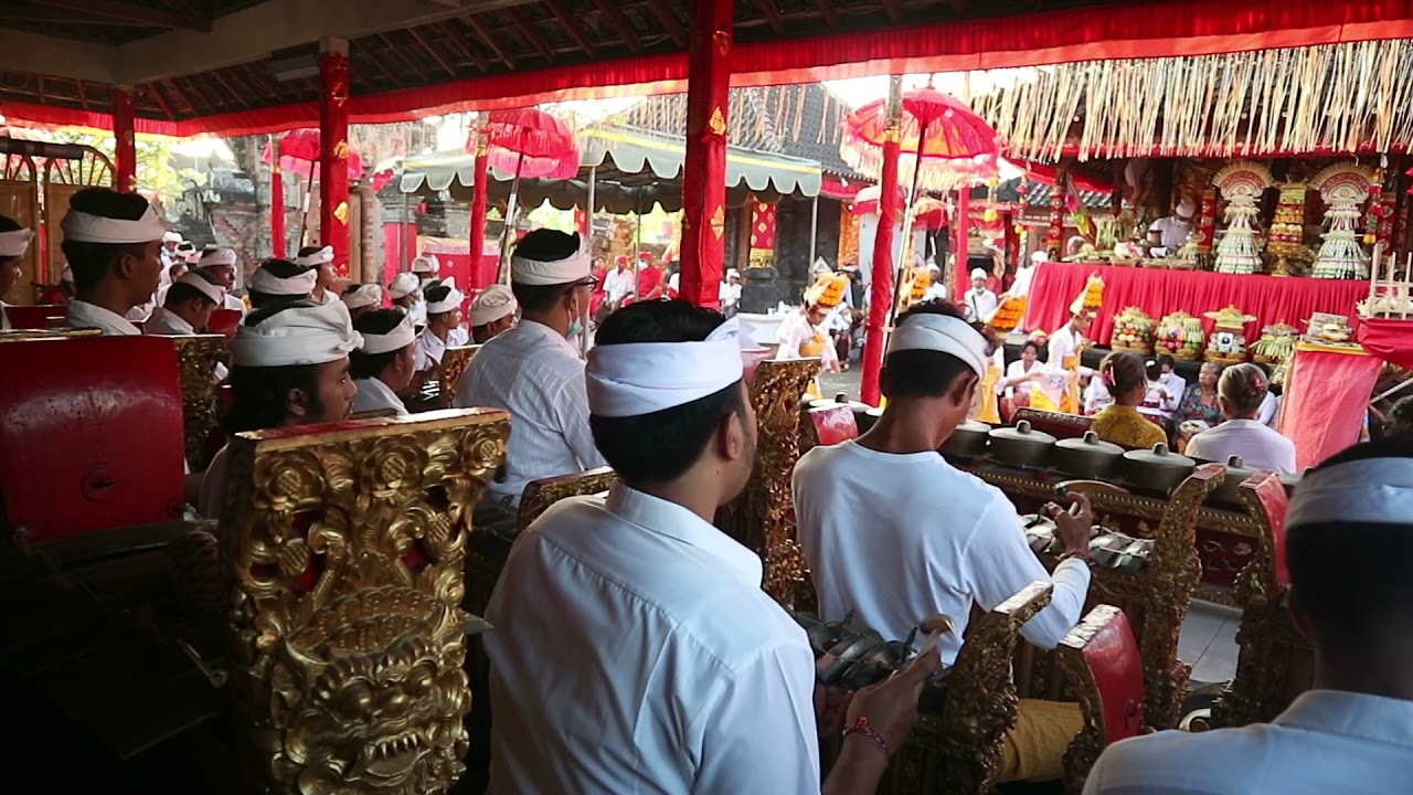 TARI REJANG DEWA - GAMELAN GONG KEBYAR || SANGGAR BAGUS BHUWANA MAS @PURA PENATARAN PANDE BATUR