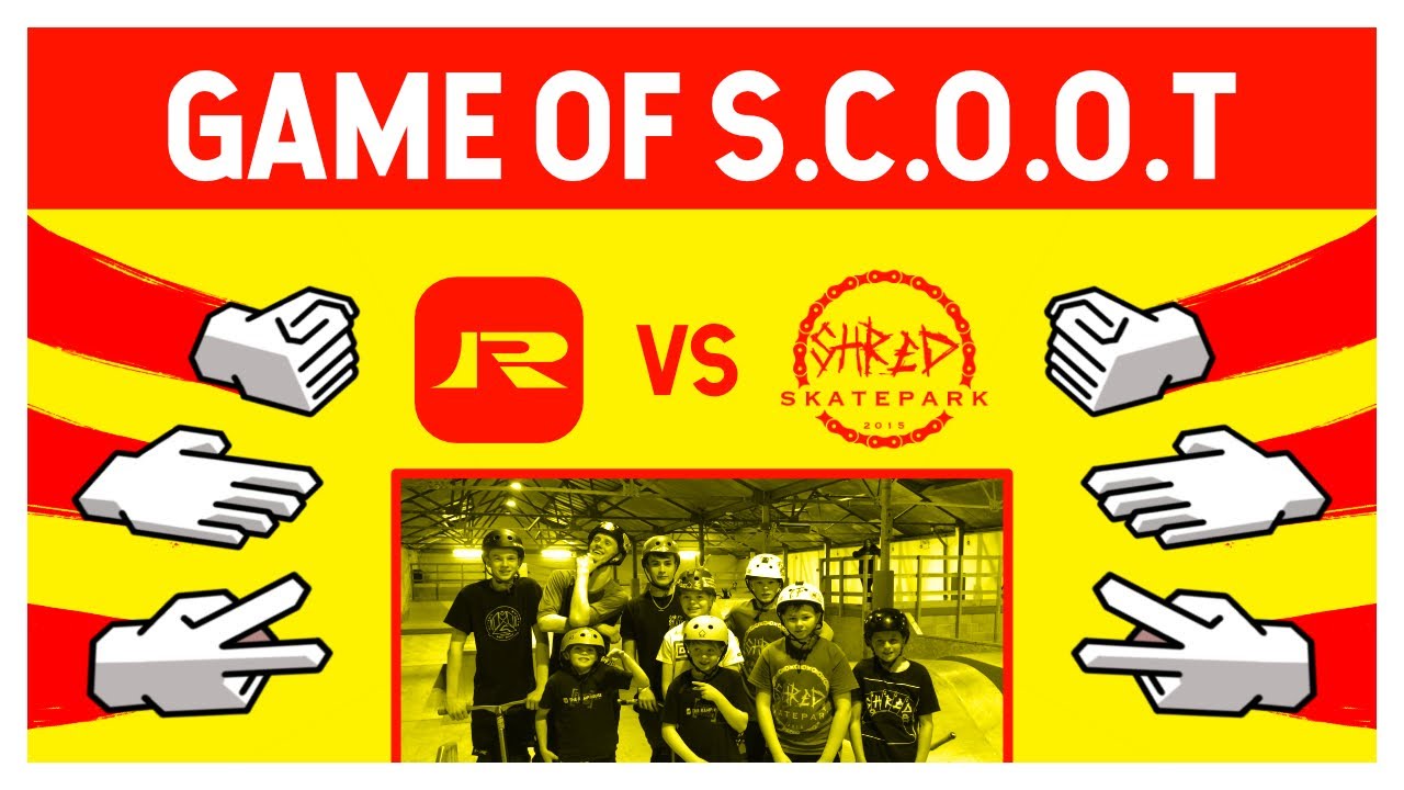 🔴 GAME OF SCOOT!! The Ramp House vs. Shred Skatepark! FULL GAME