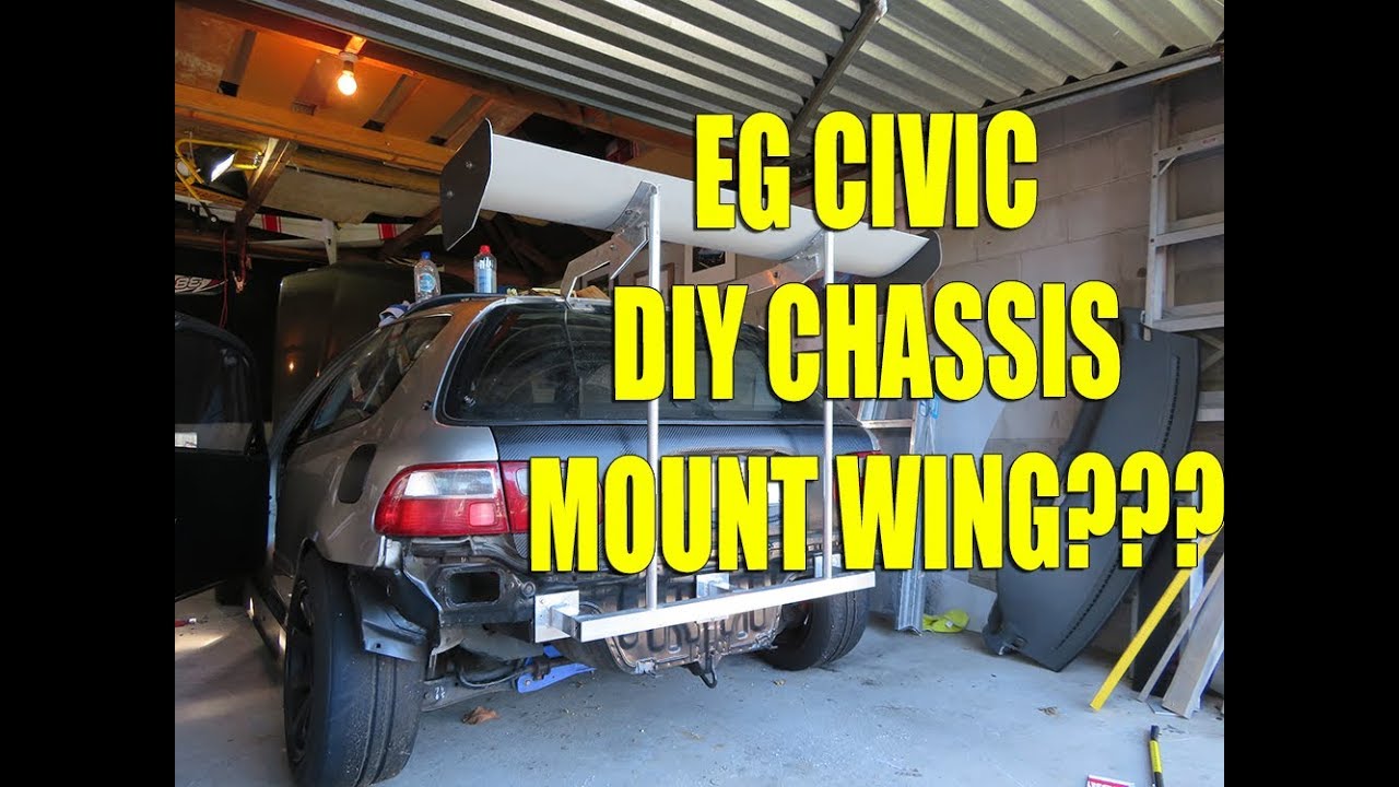 DIY CIVIC CHASSIS MOUNTED WING