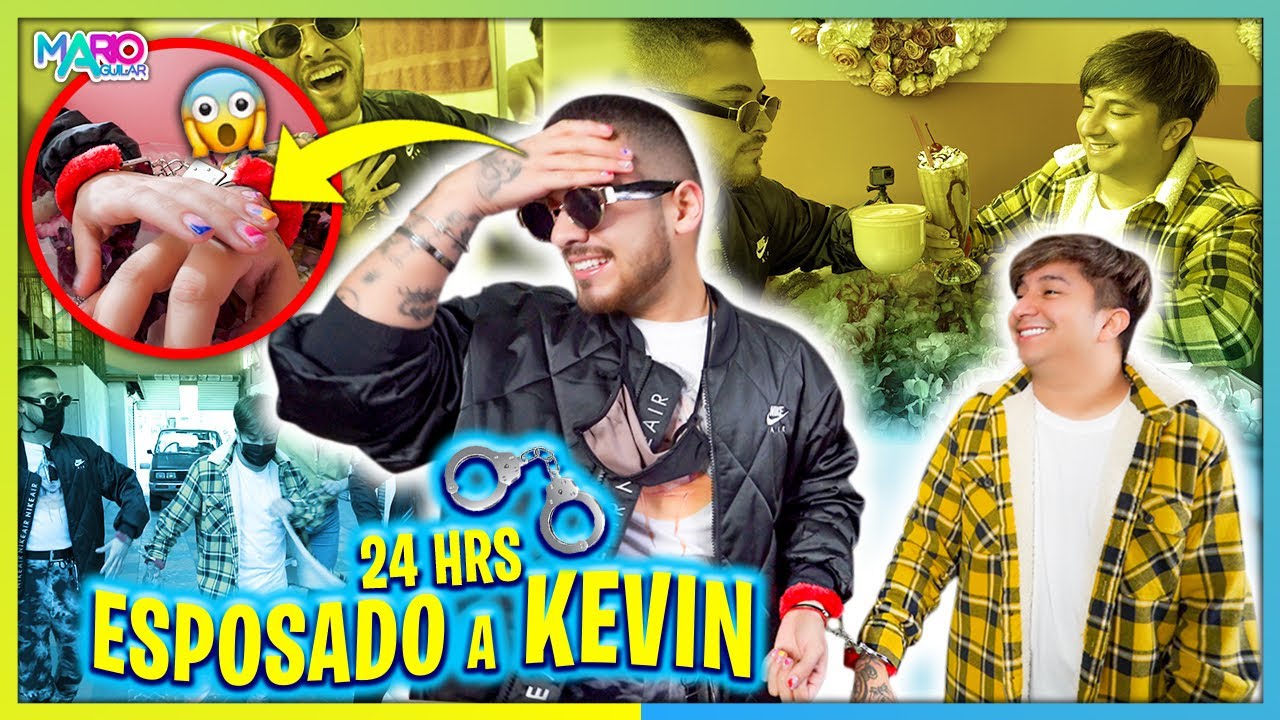 24 horas esposado a Kevin Achutegui. Feliz día de la amistad 💖