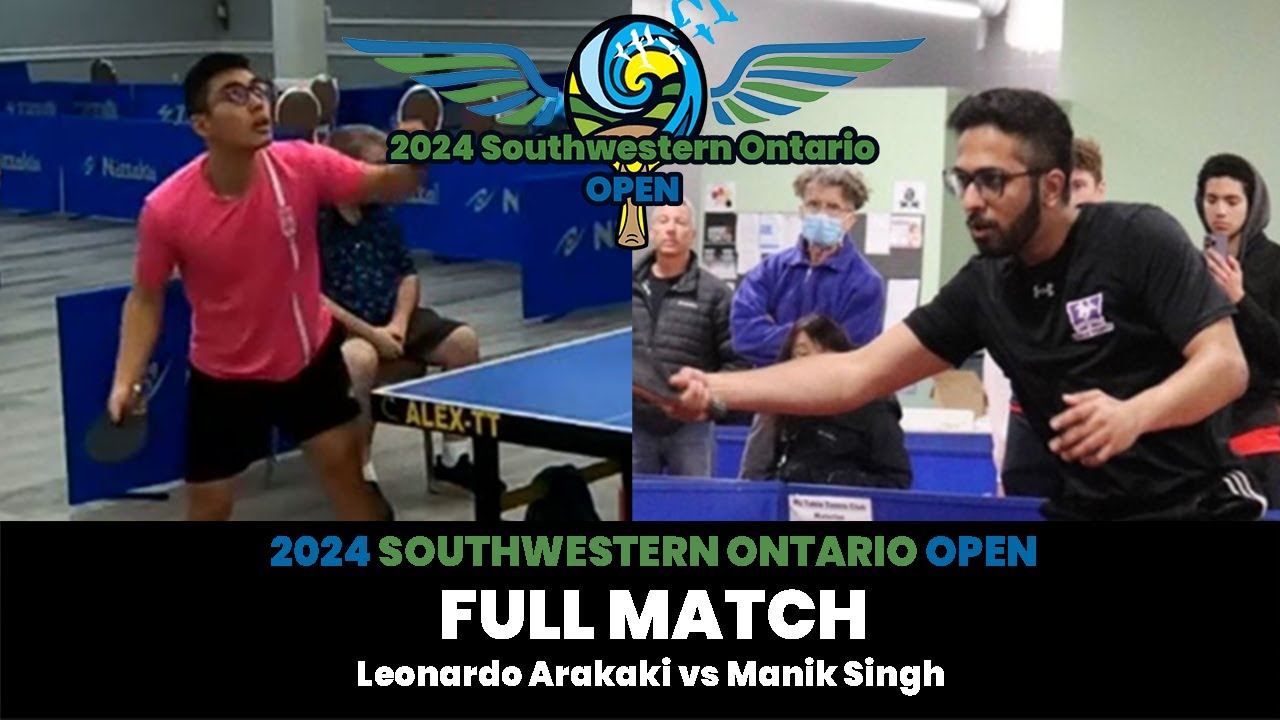 FULL MATCH | Manik Singh vs Leonardo Arakaki | Open Final | Southwestern Ontario Open 2024
