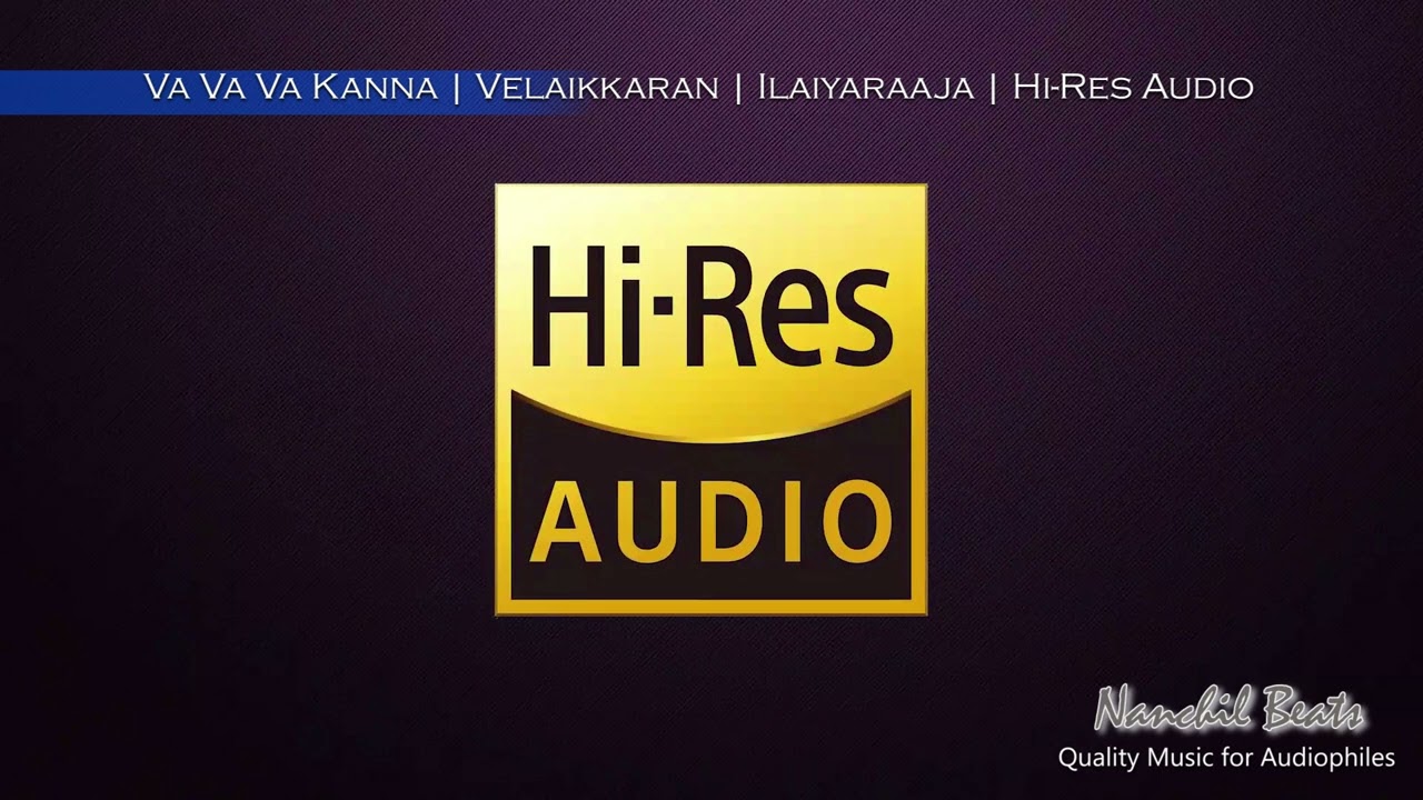 Va Va Va Kanna | Velaikkaran | Ilaiyaraaja | Mano & K.S.Chithra | Hi-Res Audio