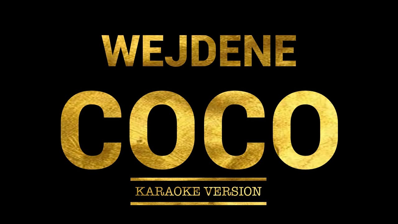 Wejdene - Coco (Karaoke Version)