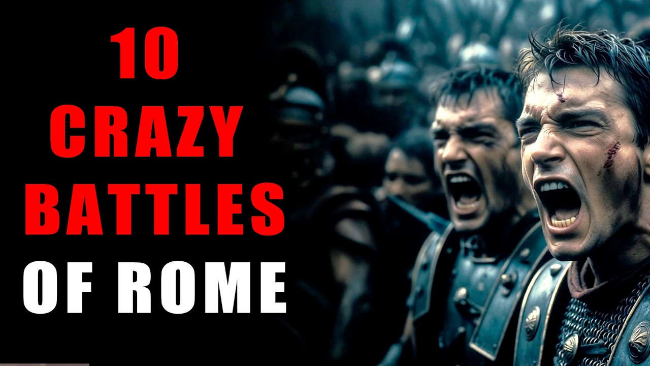 10 CRAZY BATTLES OF THE ROMAN EMPIRE (THEY WERE SUPPOSE TO LOSE!)