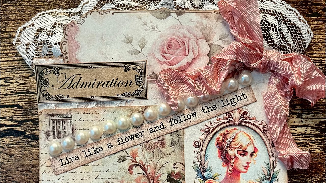 Jane Austen Collaged Rolodex Cards