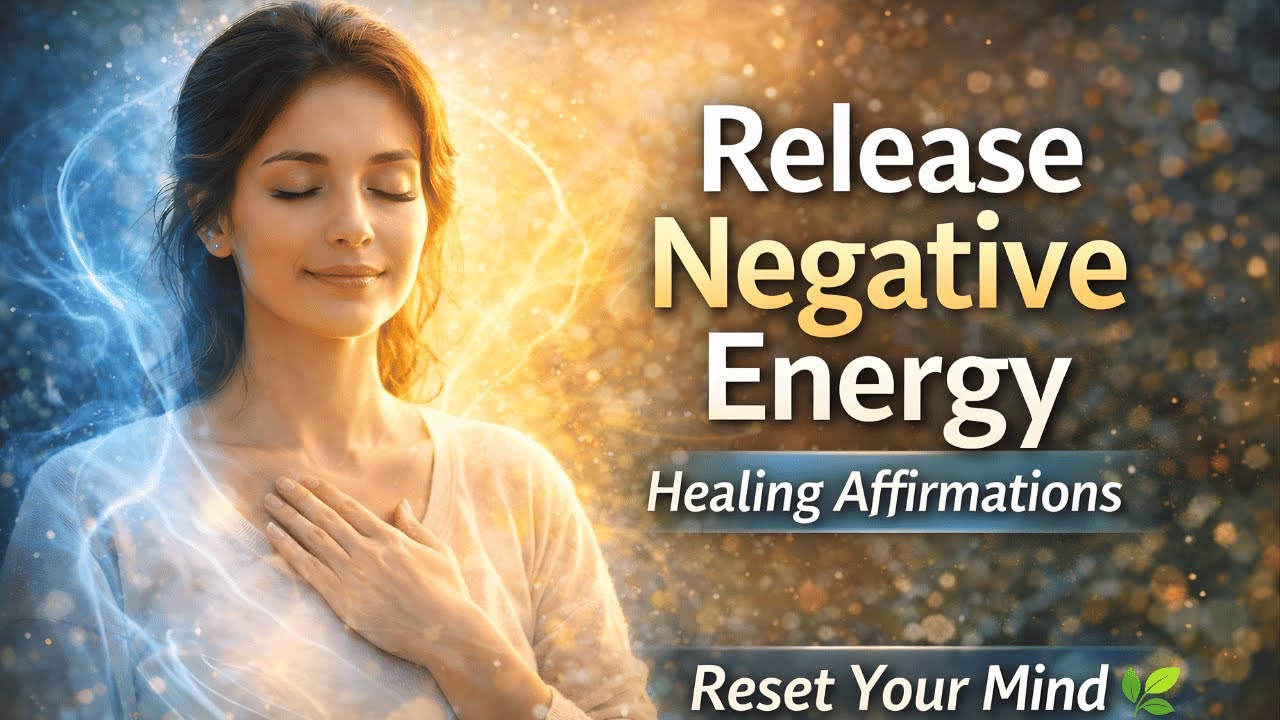 Release Negative Energy Now | Deep Healing Affirmations to Cleanse Mind, Body & Energy