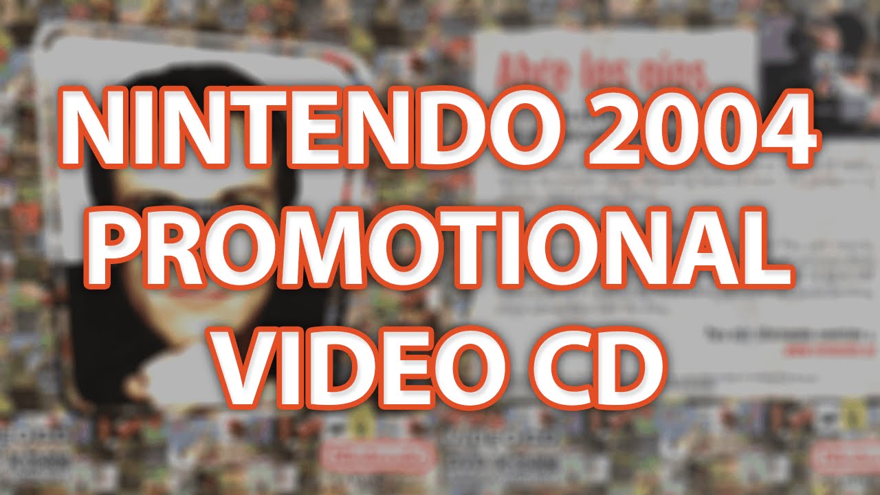 Nintendo 2004 "Abre los ojos" (Open your eyes) promotional VCD