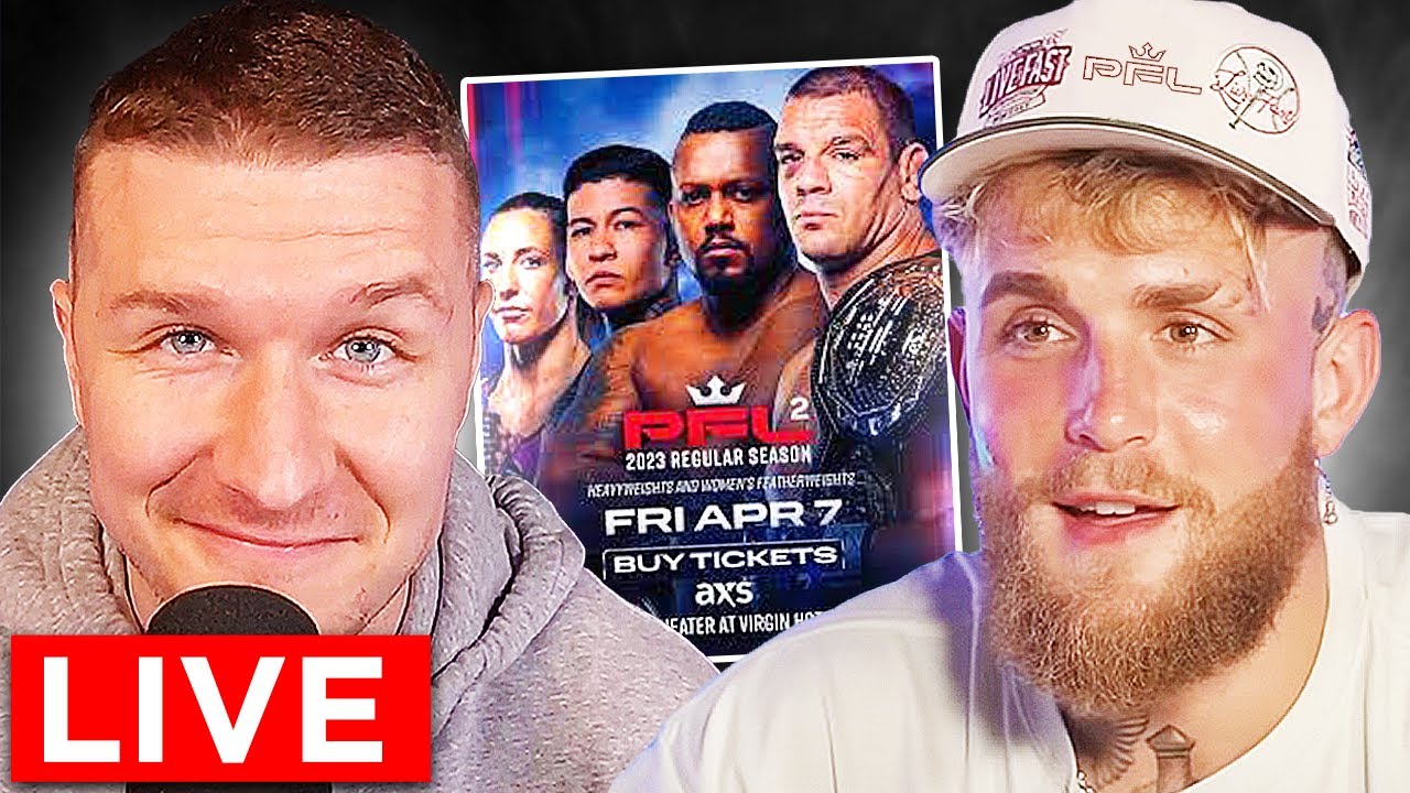 Jake Paul x The WADE Concept PFL 2 LIVESTREAM Watch Party!!