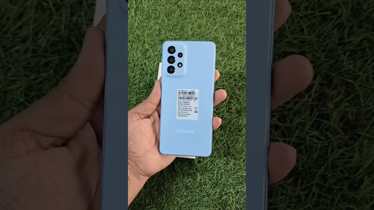 Model - Samsung A33 5G Colour - Blue 💙 Storage - 8GB / 128GB