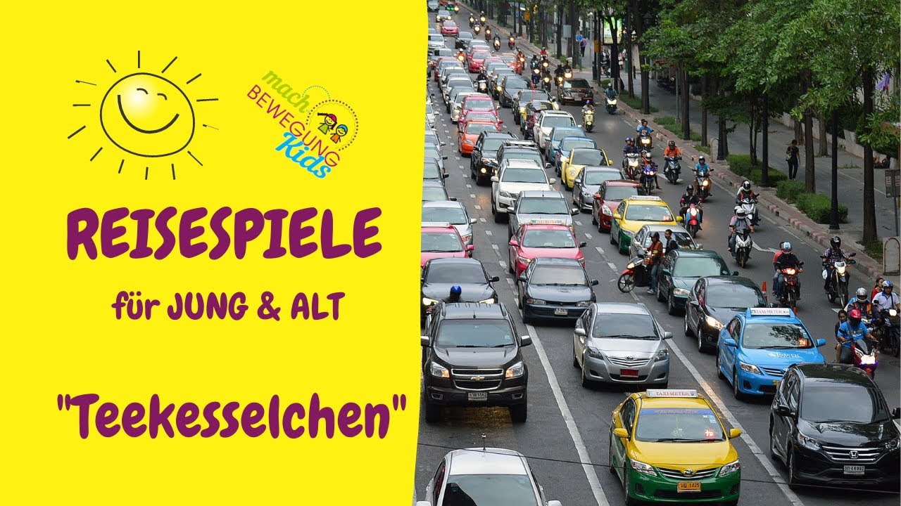 Reisespiele für die Familie || Teekesselchen || Spaß bei Autofahrt & CO || machBewegung Kids