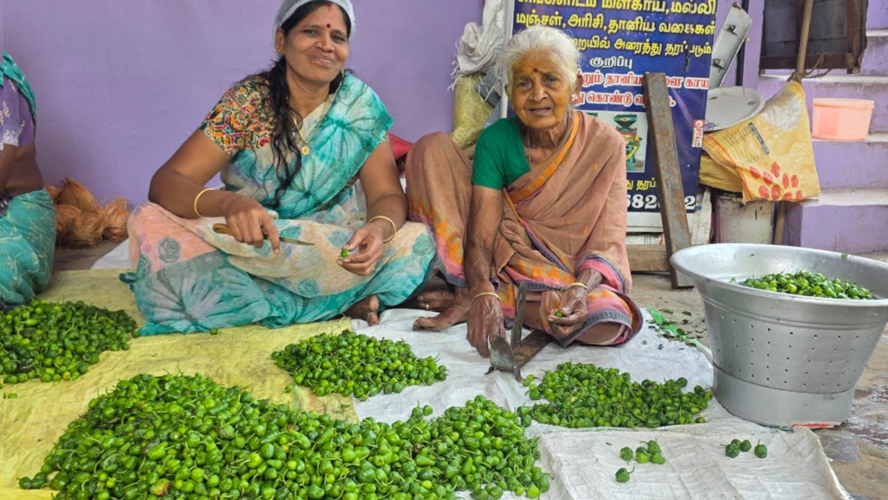 வெயில் காலத்தில் ரெடி பண்ணி வச்சுக்கலாம் தஞ்சாவூர் மோர் மிளகாய்