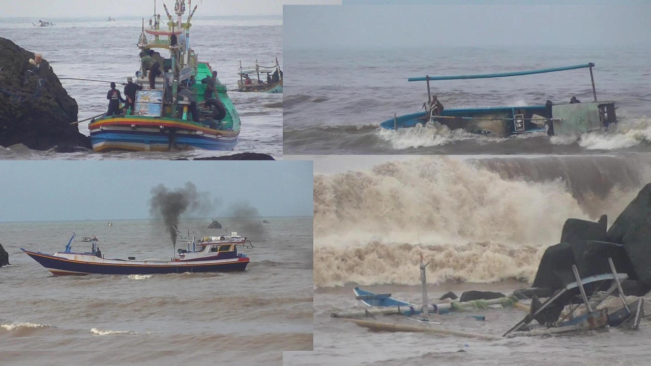 THE ONLY ONE COLLECTION OF BOATS CRASHING MYSTERIOUS WAVES IN THE WORLD