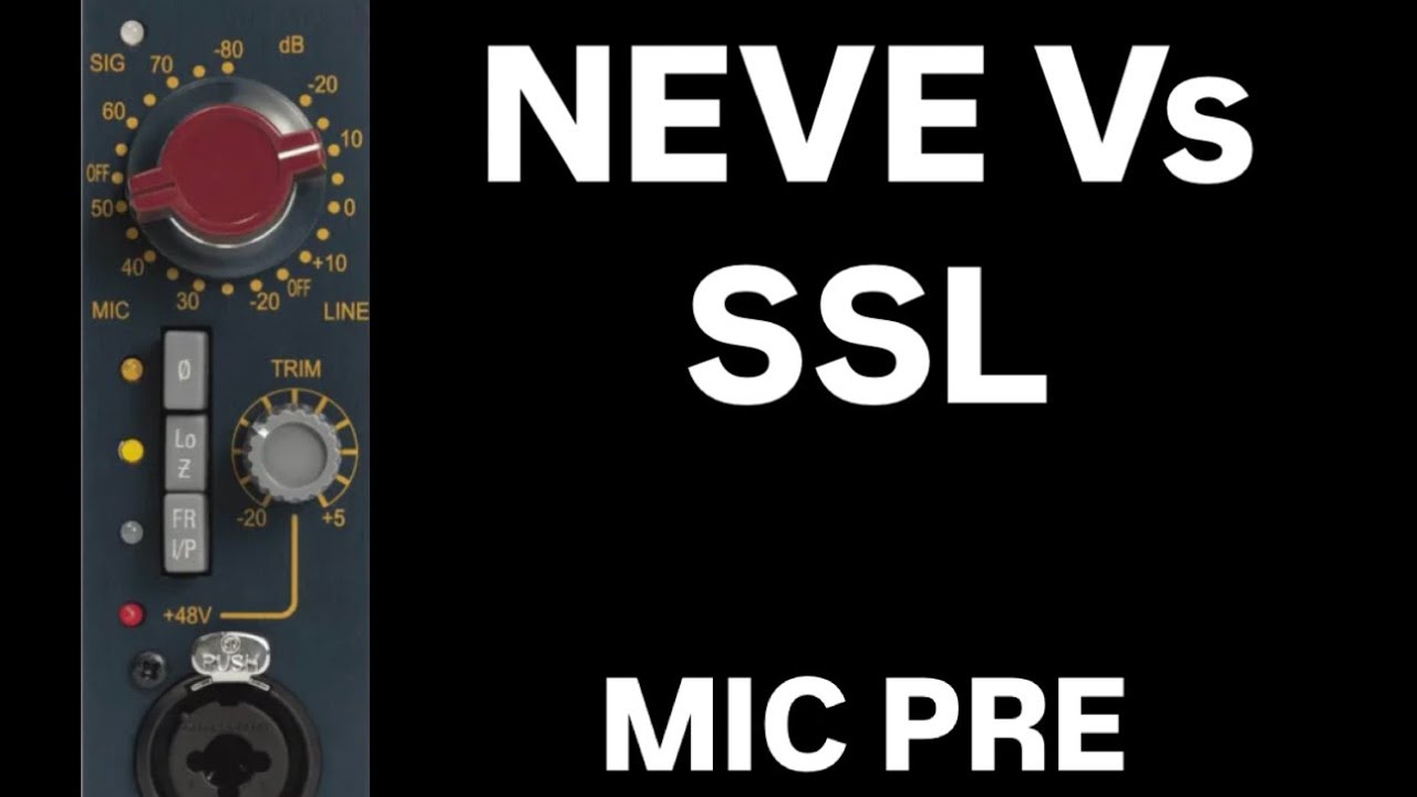 SSL Pure Drive Octo vs Neve 1073 | Mic Preamp Shootout and Review