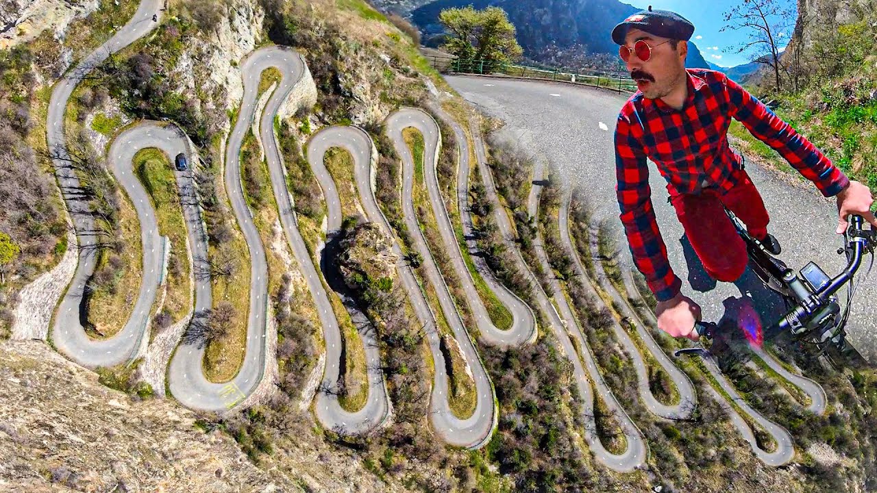 Je grimpe les lacets de Montvernier (Tour de France 2022)