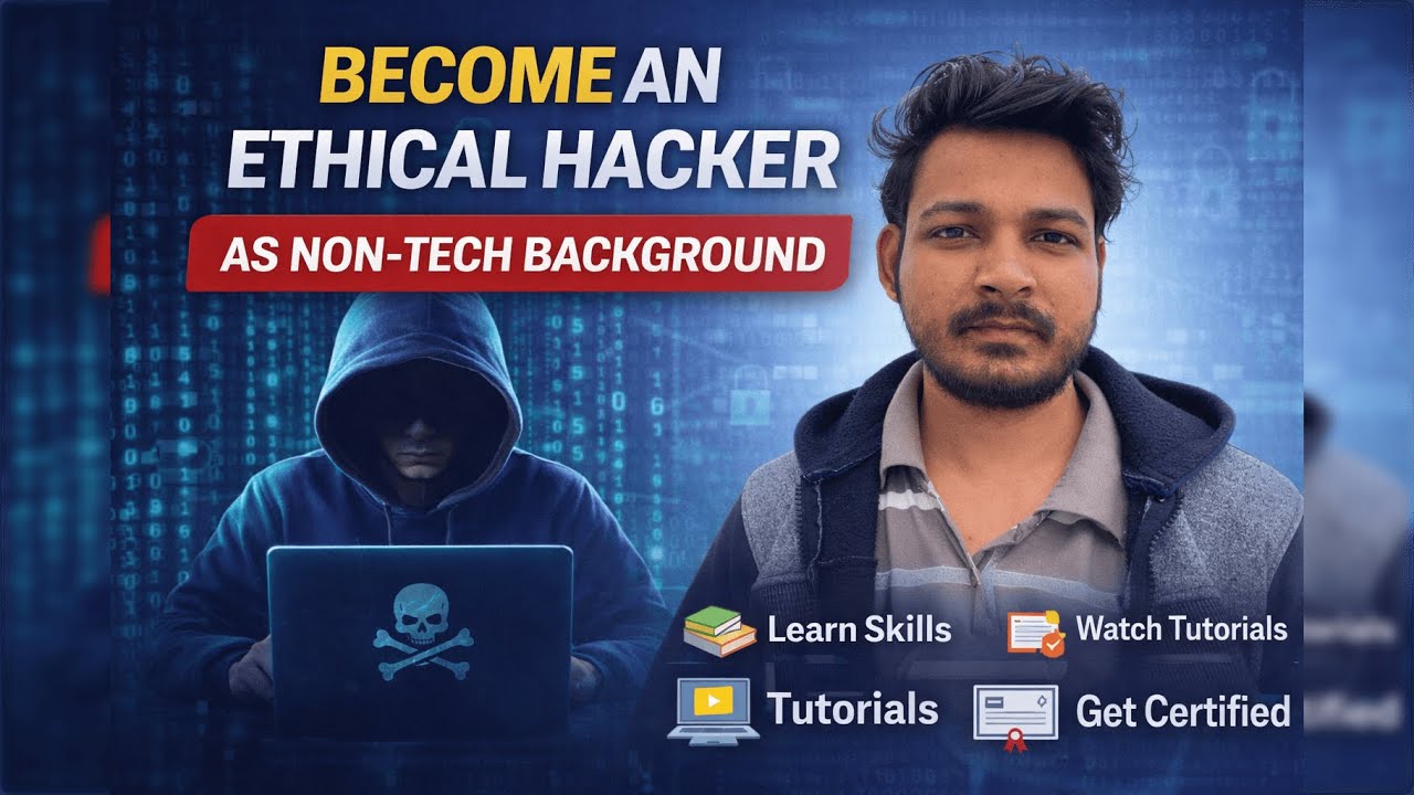 👉 Non-Tech Student to Ethical Hacker 🔥 Full Beginner Roadmap