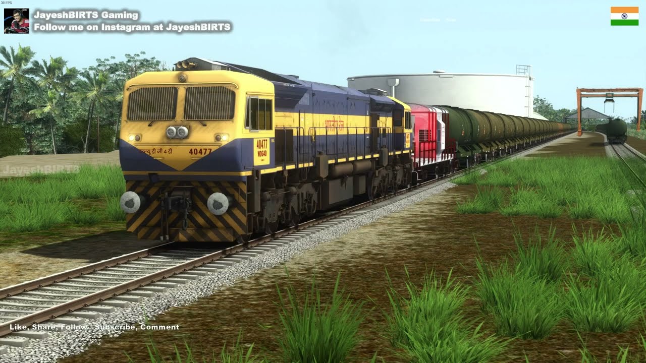 😍 Shunting 😱 BTPN Freight 🔥Wagons 🚂 in SRV1 Kerala Route 🚦Scenario by 🔥 Rail Game Simulation 😍