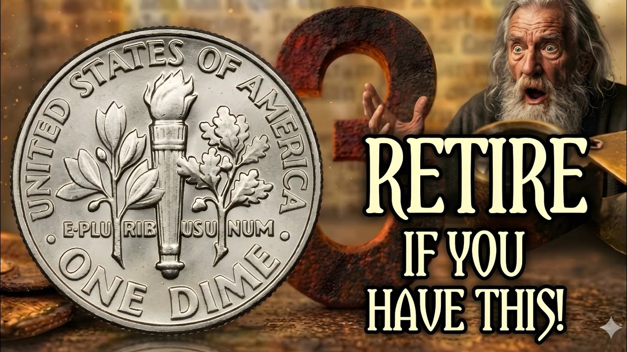 Top 6 Most Valuable Roosevelt Dimes You Should Check Before Spending! Rare Coins Worth Big Money