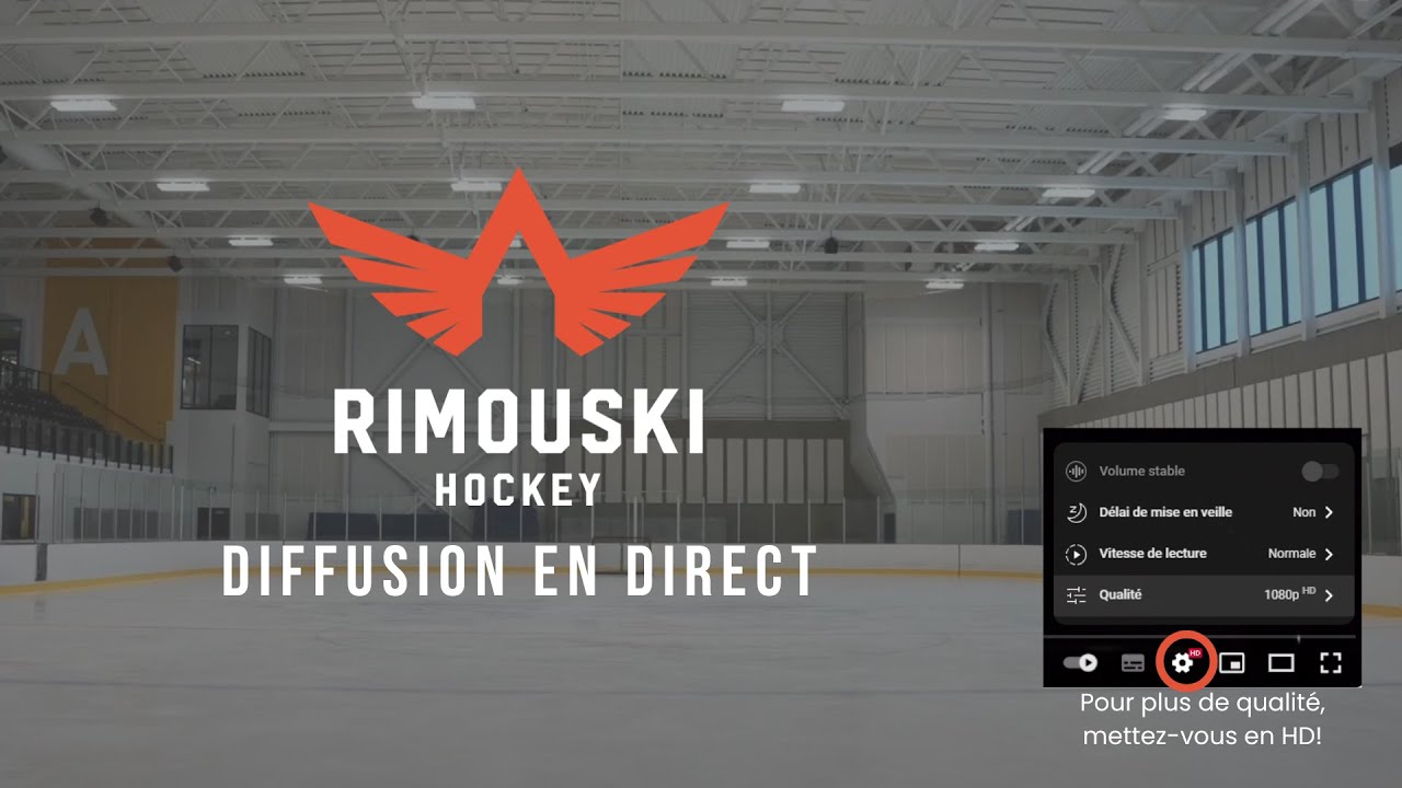 RSEQ Hockey Collégial Masculin D2 🥅 Laflèche vs Rimouski ⌚ 25 janvier 2026 à 15 : 00