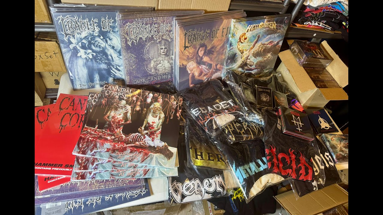 🔥UNBOXING MEGA PEDIDO - ARRIBANDO SEP 2025🔥#megapedido #metalizeddistrorecords