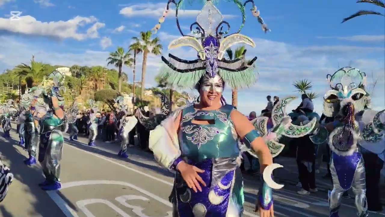 Road to Carnival. Village in Spain. February 14, 2026