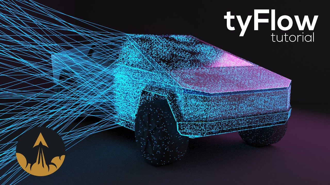 tyFlow LiDAR Scanner Tutorial with Splines & Particles in 3Ds Max #RedefineFX