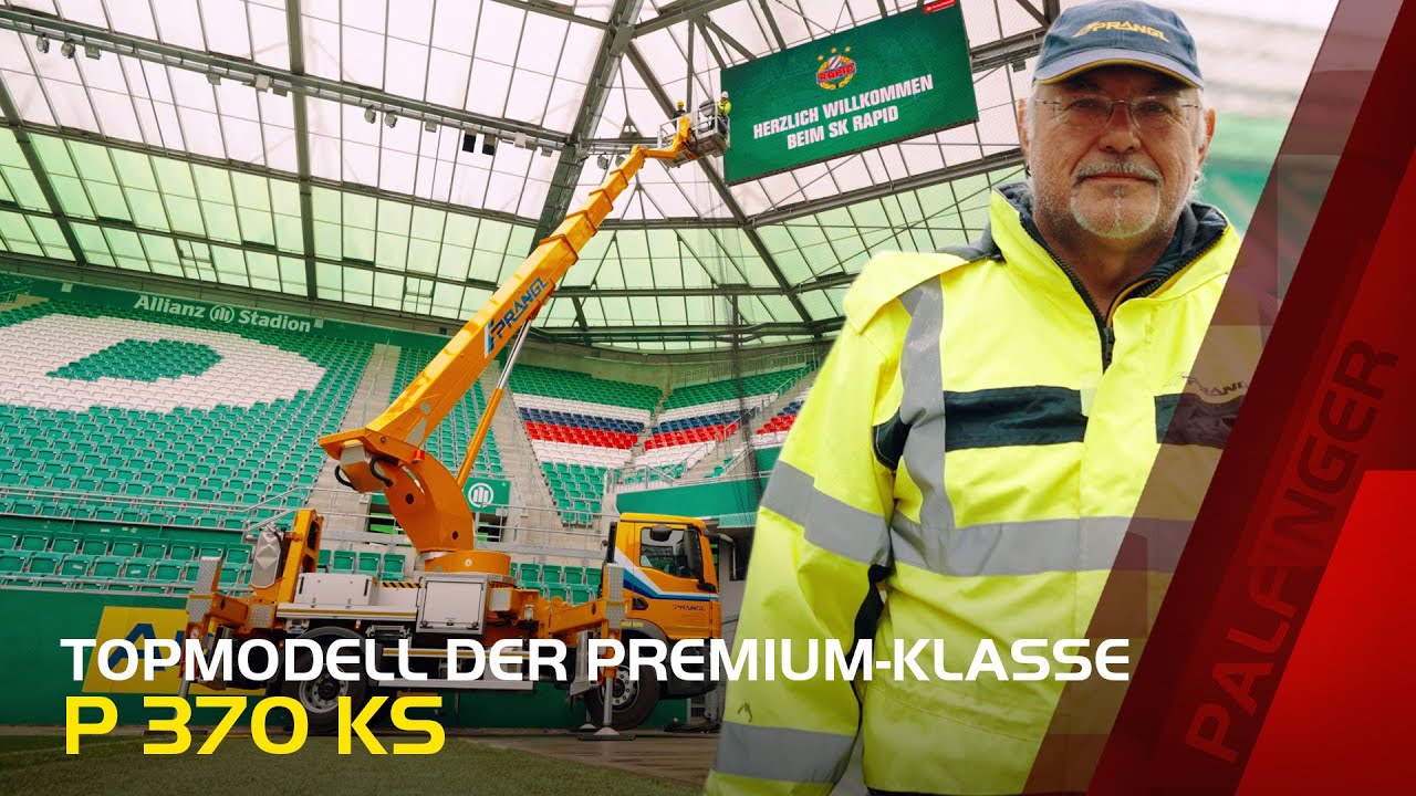 PALFINGER Platforms - P 370 KS: The top model in the premium class