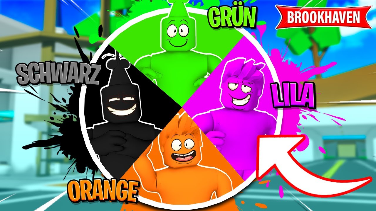 GLÜCKSRAD entscheidet FARBE gegen LAMI in BROOKHAVEN! (Roblox Brookhaven 🏡RP | Story Deutsch)