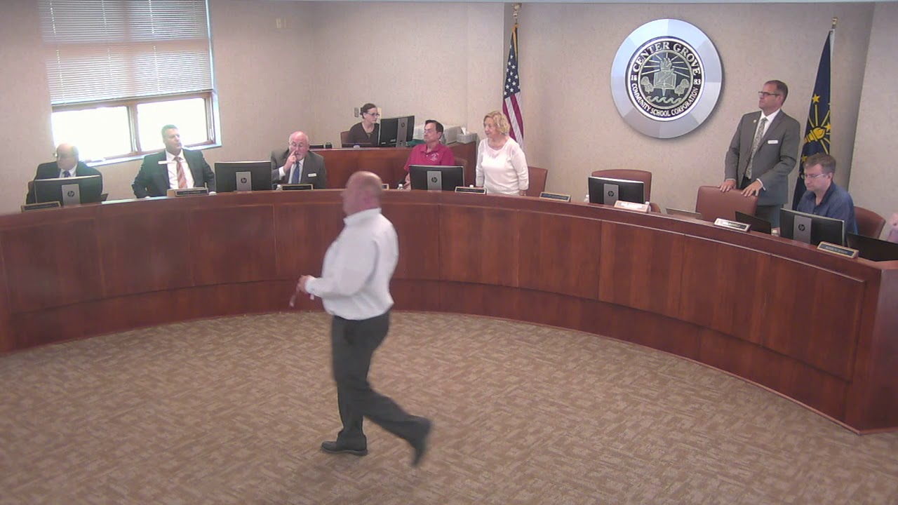Center Grove School Board Meeting - May 2018