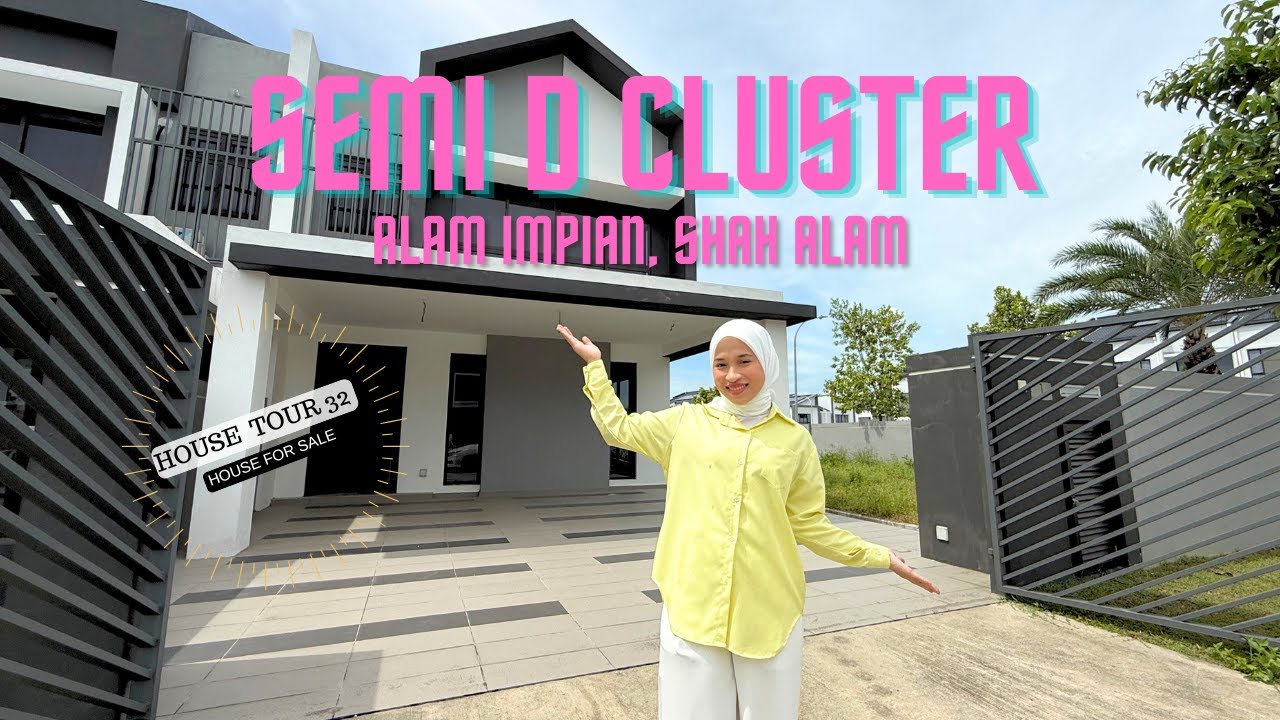 HOUSE TOUR 32 I Casablanca Semi D Cluster Alam Impian Shah Alam For Sale