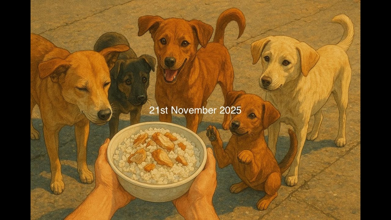 Daily Dog Feeding POV/21 November 2025