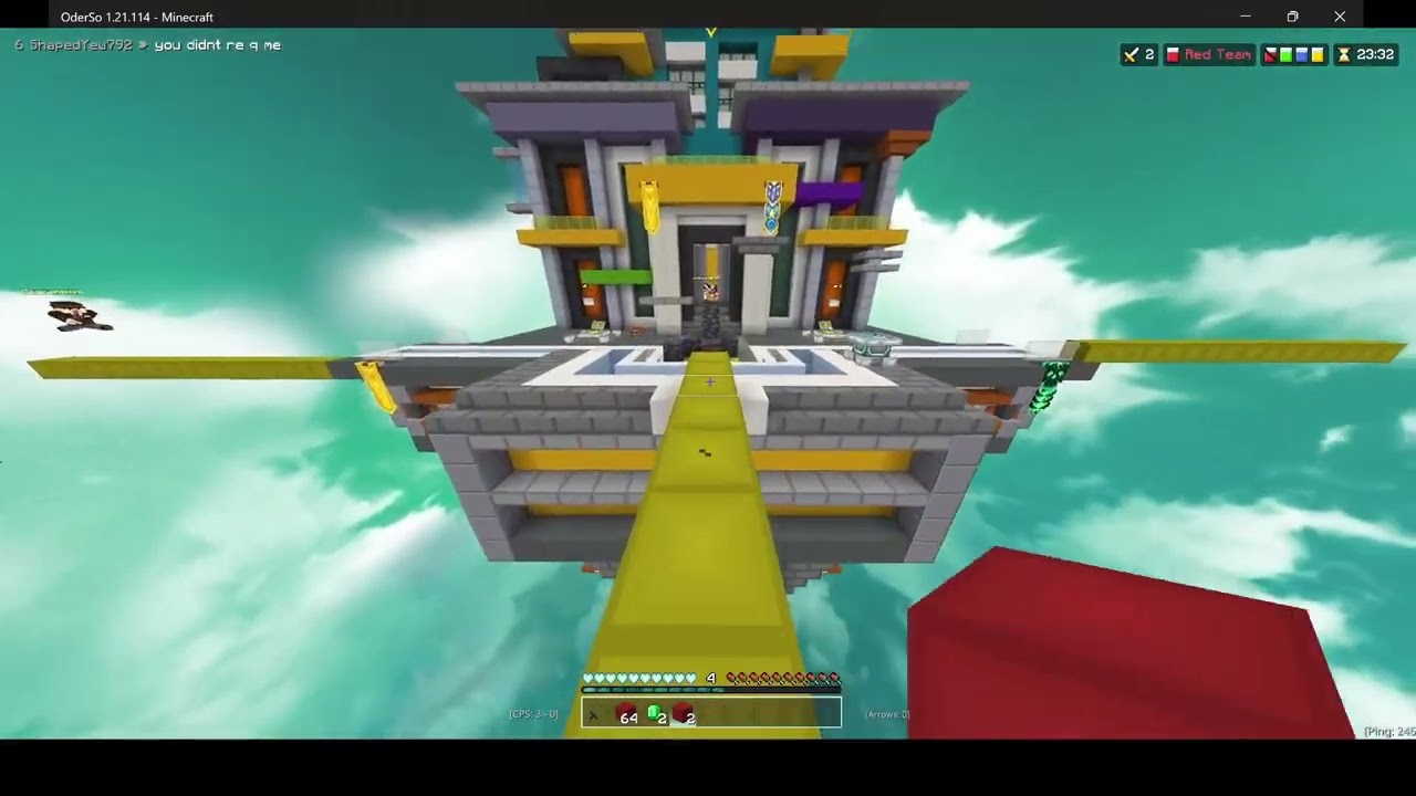 I 1v4ed Sweaty Hive Bedwars Parties