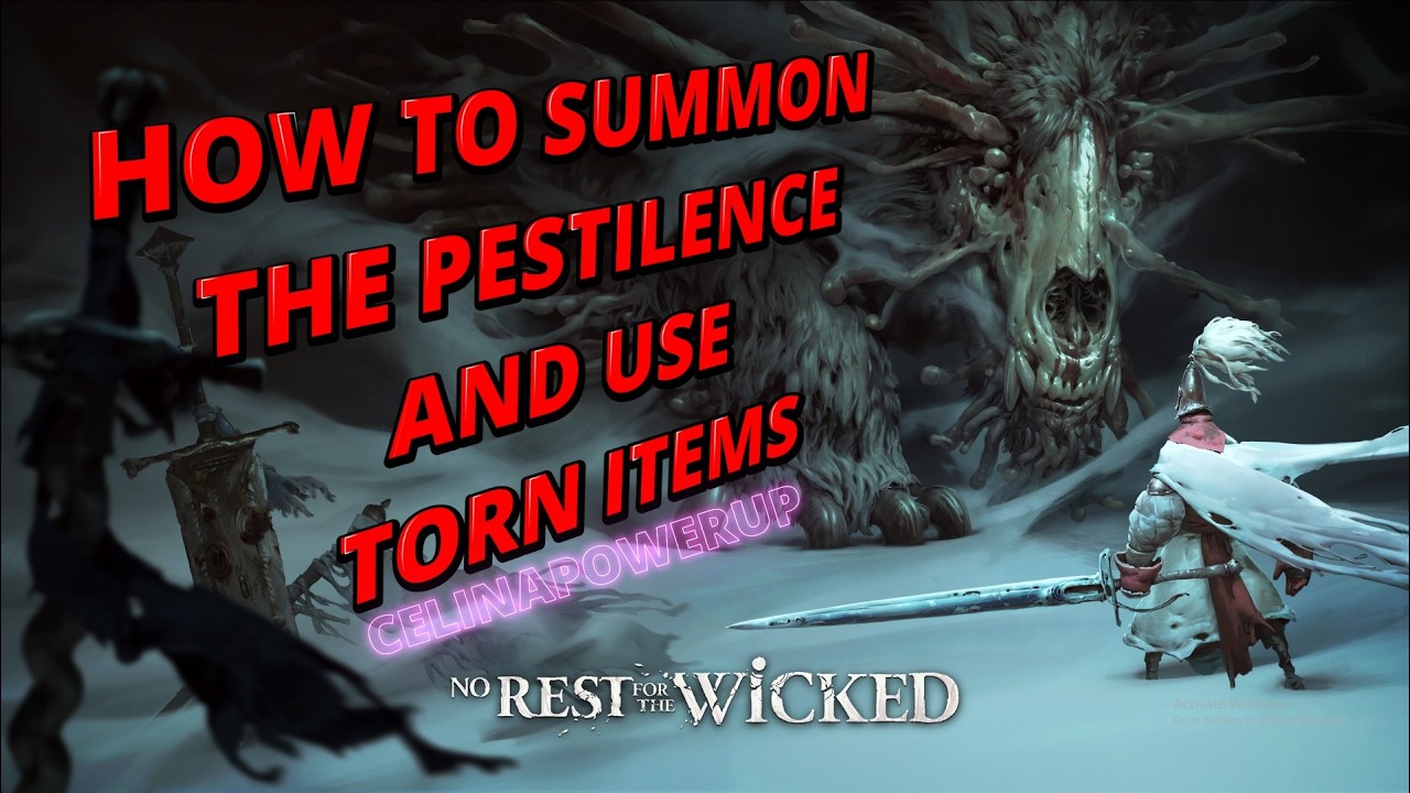 How To Summon the Pestilence And Use Torn Items in #norestforthewicked