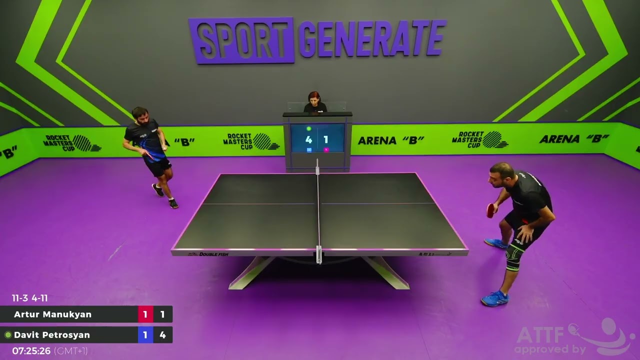 Table Tennis | A.Manukyan - D.Petrosyan | 22.02.2026 07:15 (CET) | SP 35200513