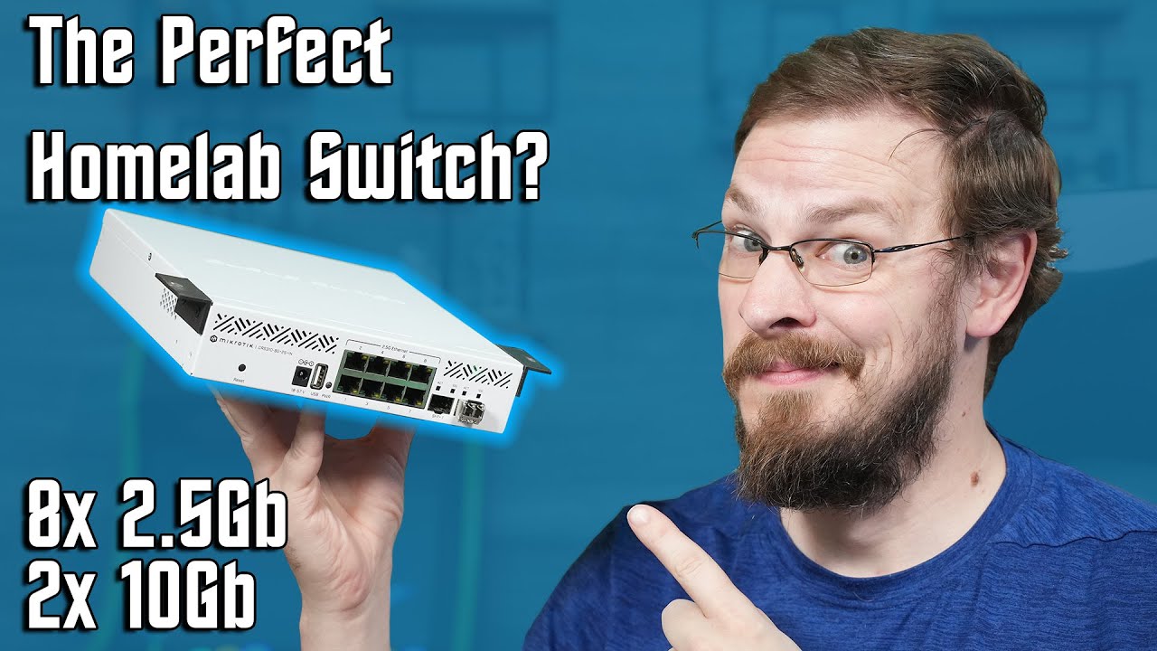 Идеальный компактный коммутатор для домашней лаборатории? — Mikrotik CRS310-8G+2S+IN