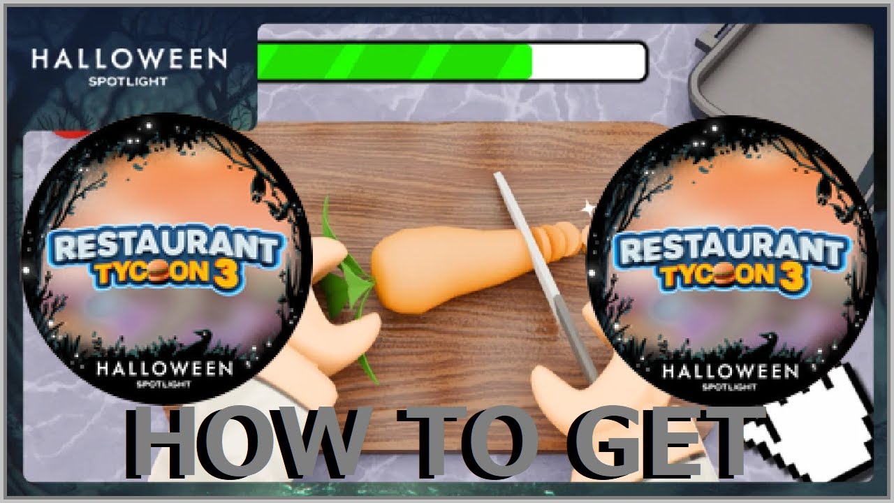 halloween spotlight: how to get rune and key in restaurant Tycoon 3