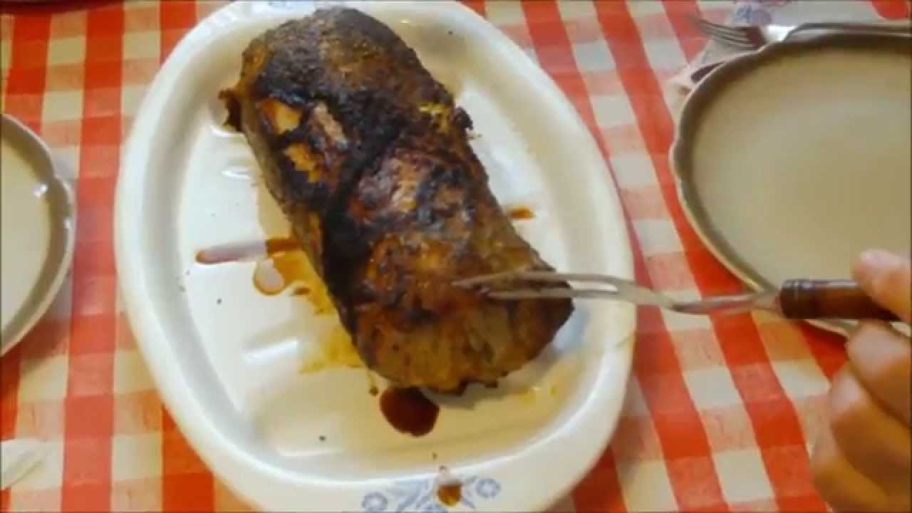 Жареная свиная корейка