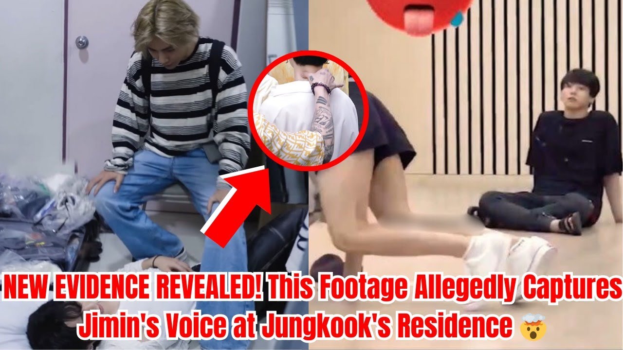 NEW EVIDENCE REVEALED! This Footage Allegedly Captures Jimin's Voice at Jungkook's Residence 🤯