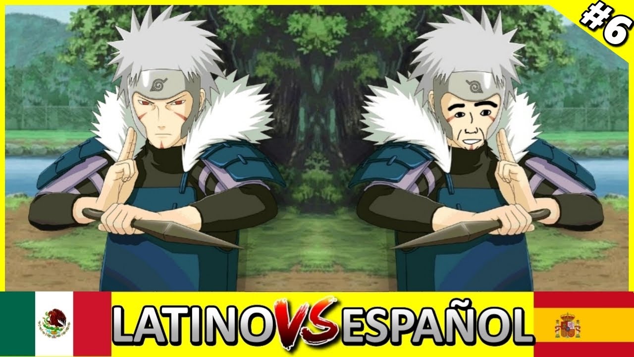 Naruto 🍥 Latino 🇲🇽 Vs España 🇪🇸 ( Doblaje ) PARTE 6