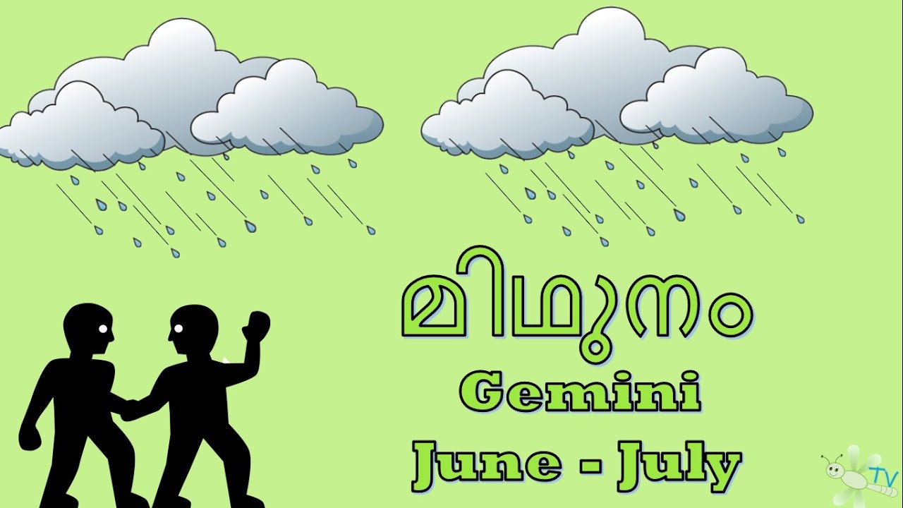 മലയാളം പഠിക്കാം - Malayalam Months Song | LEARN MALAYALAM THROUGH CARTOONS!!