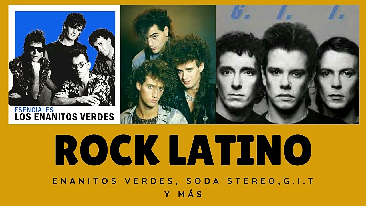 MIX ROCK LATINO A ROMPER TODOO. G.I.T, SODA STEREO, LOS PRISIONEROS